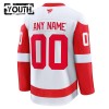 Dresovi Detroit Red Wings 2024-25 Fanatics Premium Custom Gostujući Bijela - Dječji